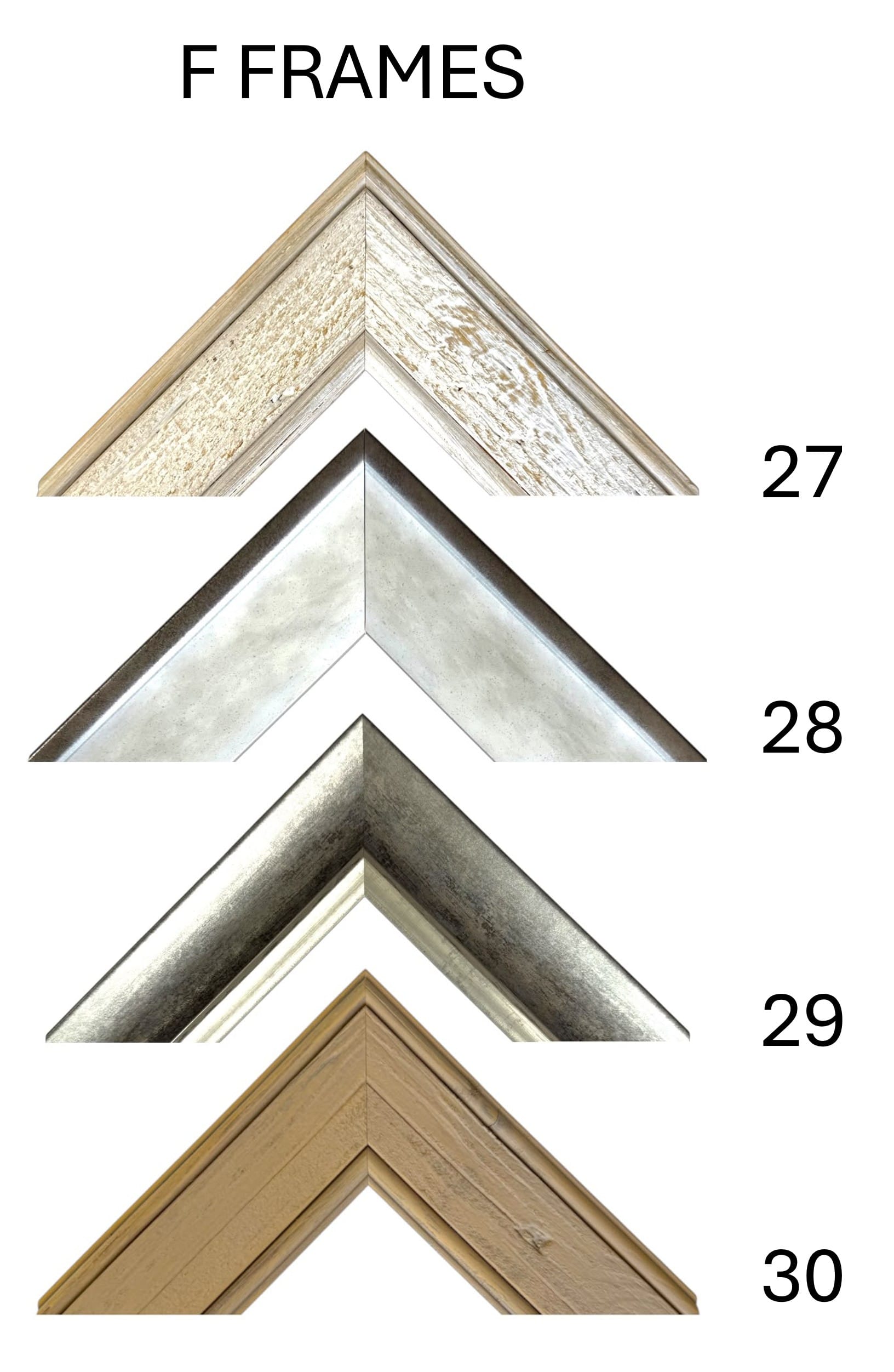 Pearlescent 60mm frame for flower preservation